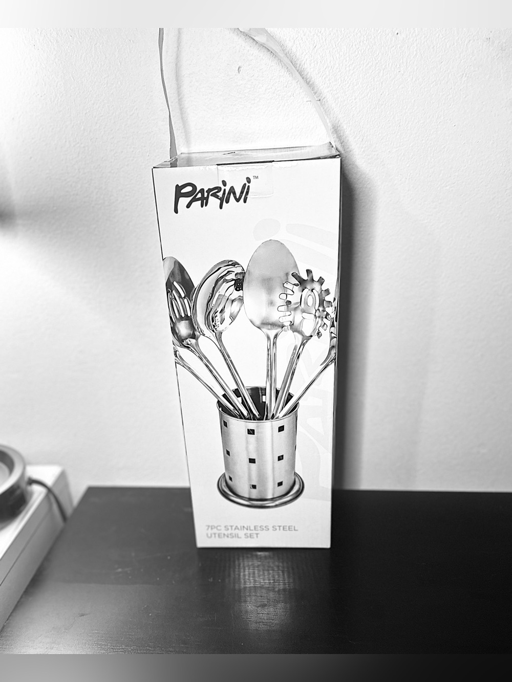 Panini Stainless Steel 7-Piece Utensil Set - Silver